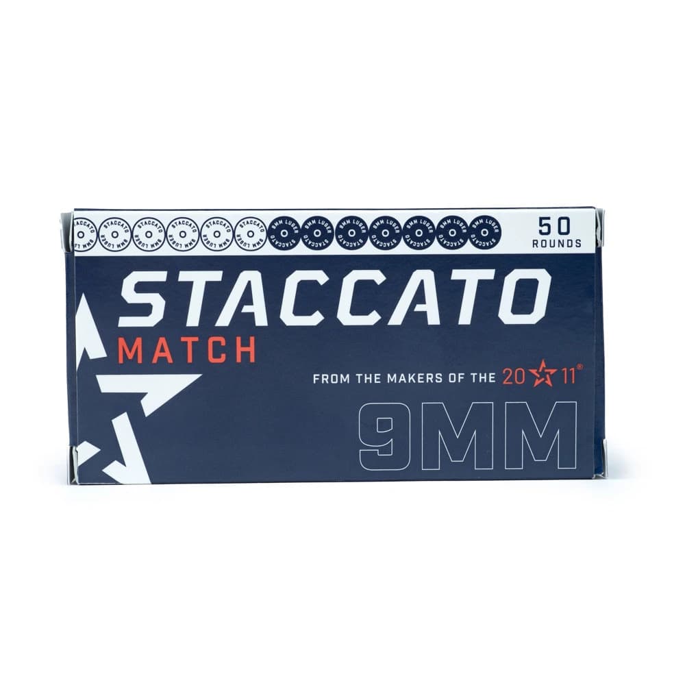 Staccato 9mm Match Ammo