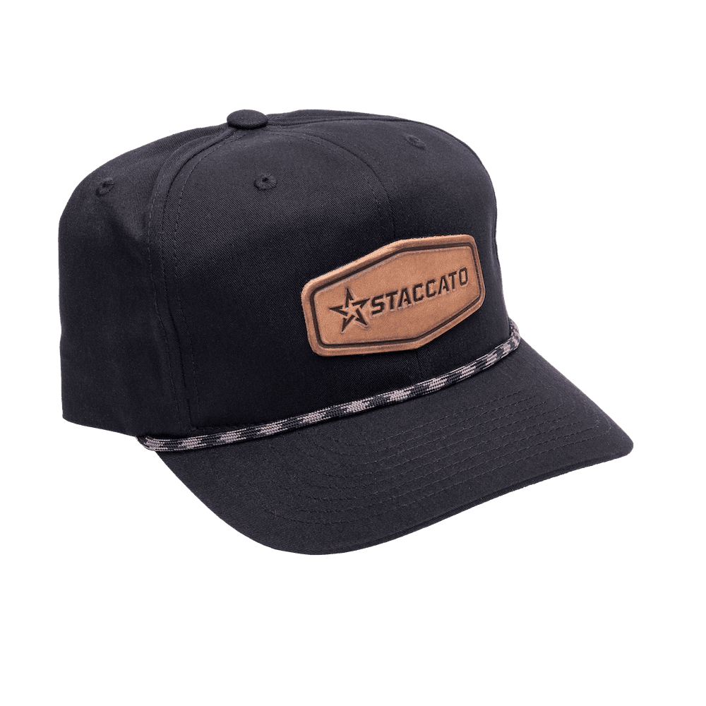 Staccato Leather Patch Hat